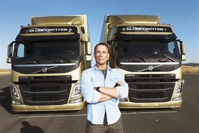 Volvo Trucks won a Black Pencil for "the epic split"