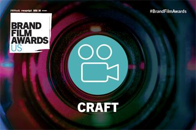 Brand Film Awards US logo with Craft Categories icon
