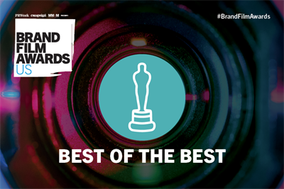 Brand Film Awards US logo with Best of the Best icon
