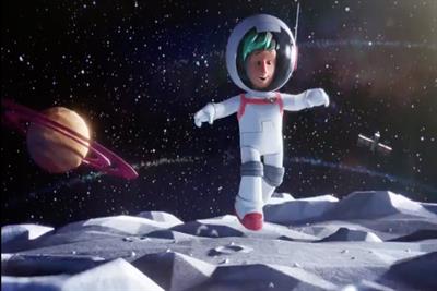 BYJU’S FutureSchool animation showing cartoon kid astronaut