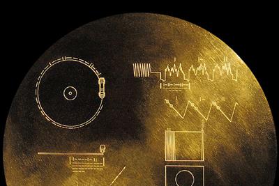 Voyager 1's Golden Record.