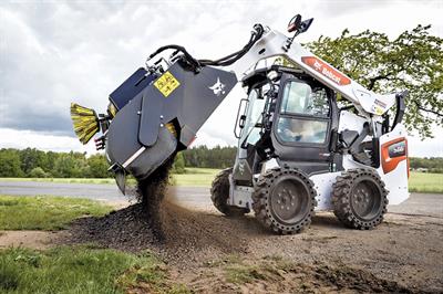 Bobcat sweepers designed for any surface maintenance project 