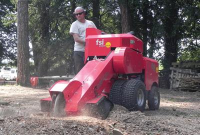 Grinders: speedy and less labour-intensive option for removing unwanted tree stumps - image: HW