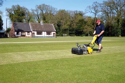 INFiNiSystem: interchangeable SMART cassettes for maintenance of cricket grounds - image: Advanced Turf Technology