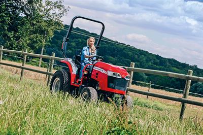 MF 1740 M comes with choice of cab or platform and should appeal to managers who need tractors for mowing - credit: Massey Ferguson