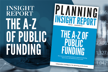 Read our A-Z of planning and infrastructure public funds page-by-page online