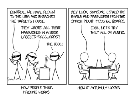 Webcomic XKCD forum user data exposed