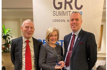 Department for Work & Pensions (DWP) wins GRC award