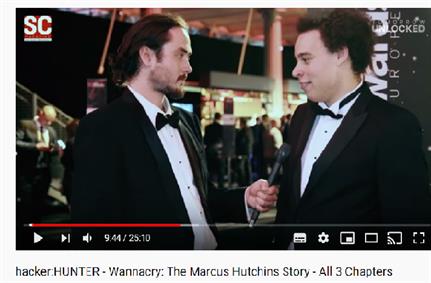 WANNACRY: THE MARCUS HUTCHINS STORY. Video now out.
