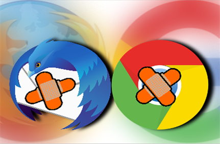 Mozilla, Google patch security issues in Thunderbird and Chrome