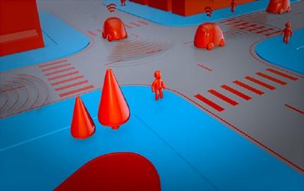 Autonomous vehicle sensors tricked by "invisible" drone projections of road signs