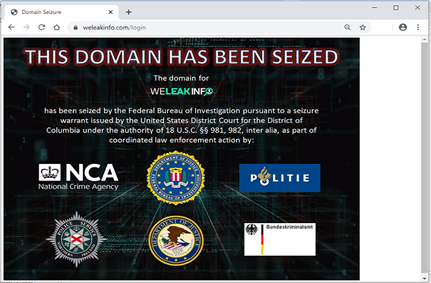 Website peddling leaked data taken down; two arrested in Europe