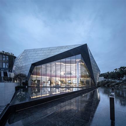 2020 WAN Awards entry: The River One sales center - Shanghai PTArchitects