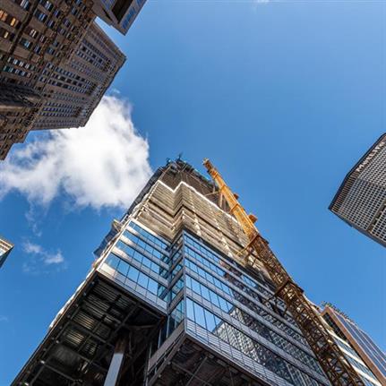 One Vanderbilt heads for the sky