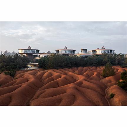 2021 WAN Awards entry: China Overseas • Oriental Mansion Sales Center - Shanghai PTArchitects