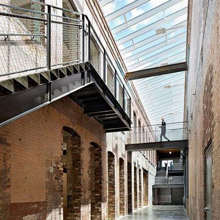 2021 WIN Awards entry: MASS MoCA Building 6: Robert W. Wilson Building - Bruner/Cott Architects