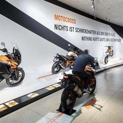2020 WIN Awards entry: KTM Motohall - Atelier Brueckner GmbH