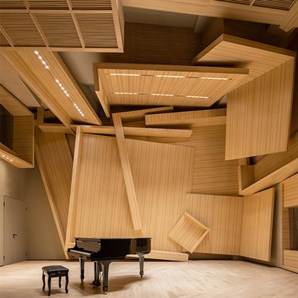 2021 WIN Awards entry: The Violence of Chaos, Meilan Music Studio - DOMANI Architectural Co., Ltd