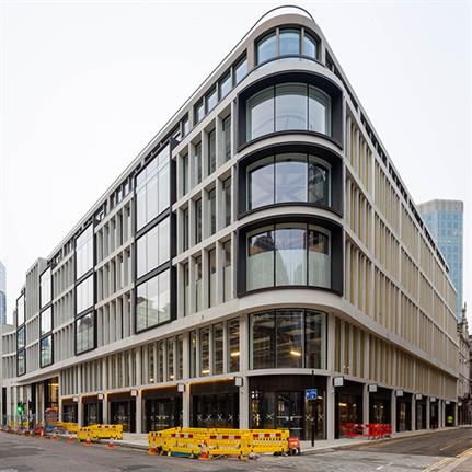 2021 WAN Awards entry: 60 London Wall - EPR Architects