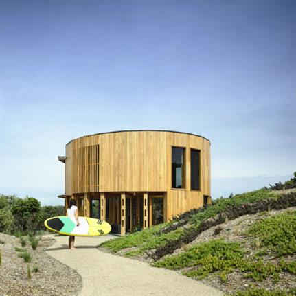 Beach pad more chic than shack