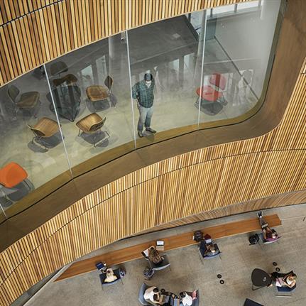 2020 WIN Awards entry: Charles Library at Temple University - Stantec | Snøhetta - Joint Venture