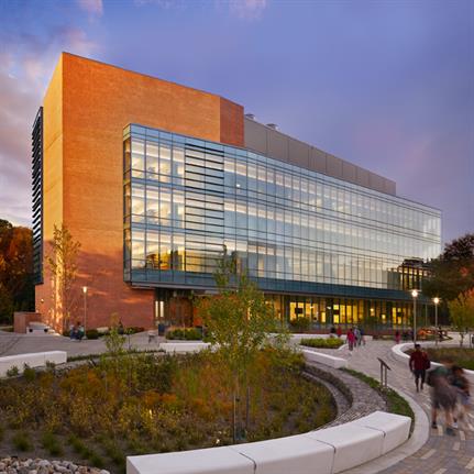 2020 WAN Awards entry: Interdisciplinary Life Sciences Building | University of Maryland Baltimore County - Ballinger