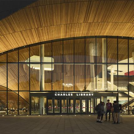 2020 WAN Awards entry: Charles Library at Temple University - Stantec | Snøhetta - Joint Venture