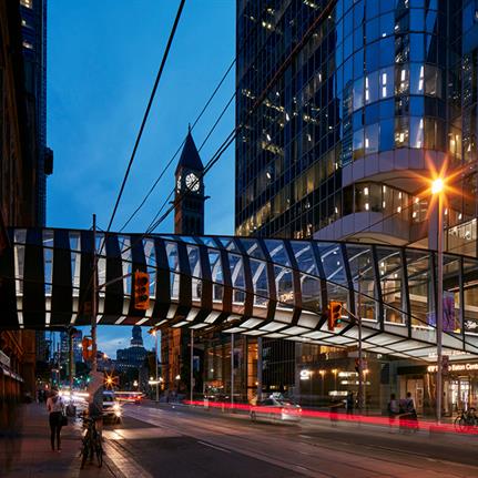 2019 WAN Awards: CF Eaton Centre Bridge - WilkinsonEyre with Zeidler