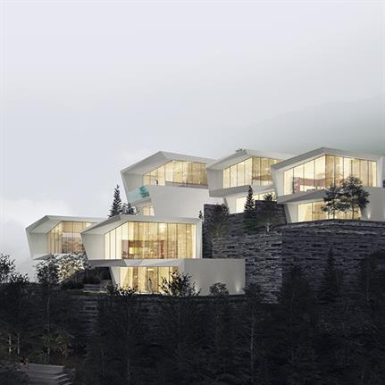 2019 WAN Awards: Cliff Hotel of XiaoZhou Mountain - GWP Architects