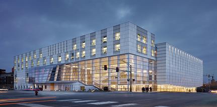 Winner spotlight: The Voxman Music Building