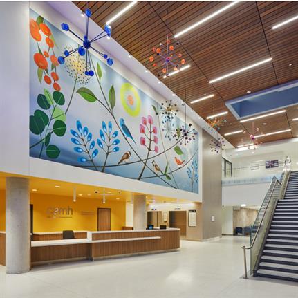 2021 WIN Awards entry: The Centre for Addiction and Mental Health (CAMH) | Phase 1C Redevelopment - Stantec Architecture Ltd.