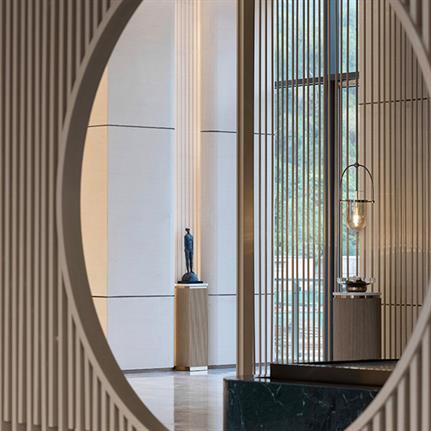 2021 WIN Awards entry: Huizhou Bay Resort Club · Perform natural sounds with warmth - Mercer Design