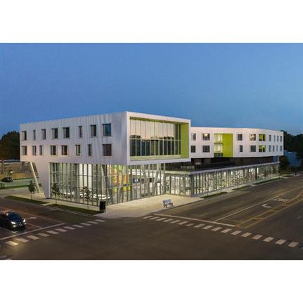 2020 WAN Awards entry: Northtown Affordable Apartments and Public Library - Perkins and Will