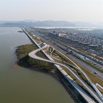2021 WAN Awards entry: Zhuhai Jinwan East Airport Road Beautification and Landscaping Upgrading Design - PMA (PolyMorphArchitects)