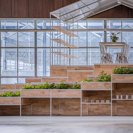 2019 WAN Awards: Jiaxing Qixing Xiyue Rural Complex Exhibition Center - Antao Design