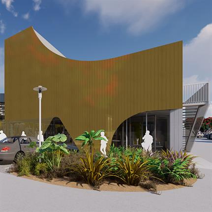 2019 WAN Awards: University of Hawaii Community College: Value-Added Agricultural Product Development and Education Center - University of Arkansas Community Design Center + Urban Works Architecture + University of Arkansas Resiliency Center