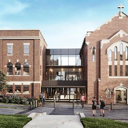 2021 WAN Awards entry: St. John Henry Newman Catholic Secondary School - Montgomery Sisam Architects Inc.