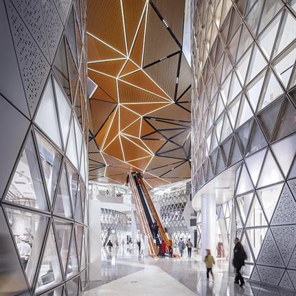 2021 WIN Awards entry: Wuhan Greenland 606 Centre - Woods Bagot
