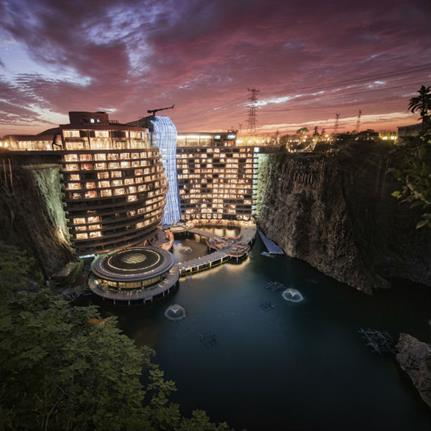 Stunning new quarry hotel opens