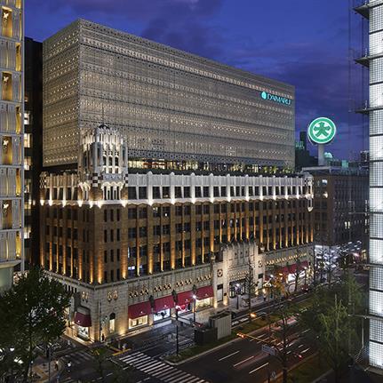 2020 WAN Awards entry: Rebuilding of Main Building of Daimaru Shinsaibashi Store - Takenaka Corporation