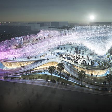 Cloud proposal for an Expo Pavilion pushes futuristic design to the limits