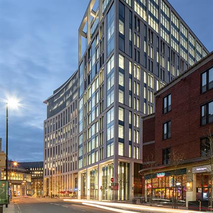 Landmark launches with Squire & Partners’ first Manchester built project