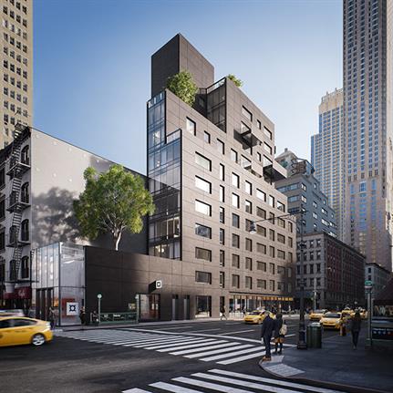 Concrete turns into 'corduroy' as French architect makes debut US project