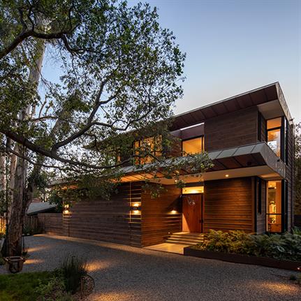 Los Angeles home in Santa Monica Canyon by Conner + Perry showcases world-class art collection