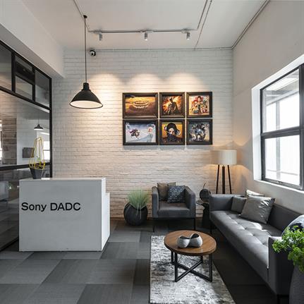 Sony DADC’s interactive office by interior designer Ashleys