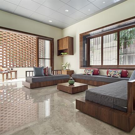 The Brick Abode by Alok Kothari Architects