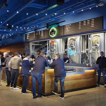 2019 WIN Awards: Tottenham Hotspur Stadium General Concourse - Jump Studios - a Populous company