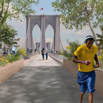 Brooklyn Bridge Forest design wins international competition