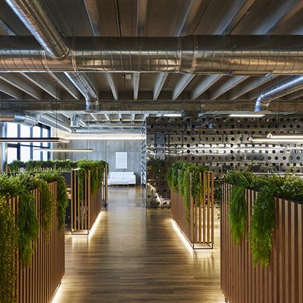 Spain’s new GSS Security office interiors designed by Alex March Studio