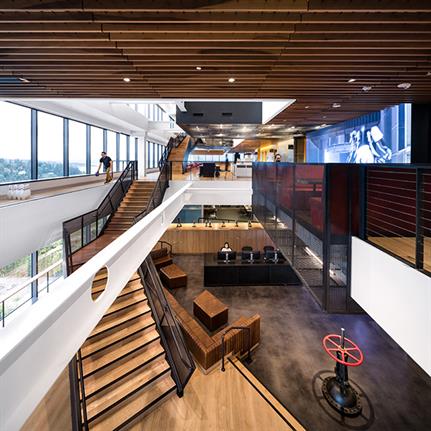 2019 WIN Awards: Valve Headquarters - Clive Wilkinson Architects (Design Architect) and JPC Architects (Executive Architect)